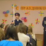 Встреча казаков с учащимися СОШ №2