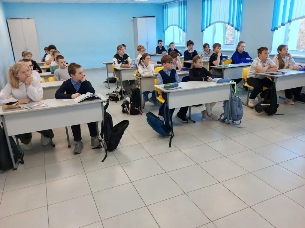 Беседа со школьниками