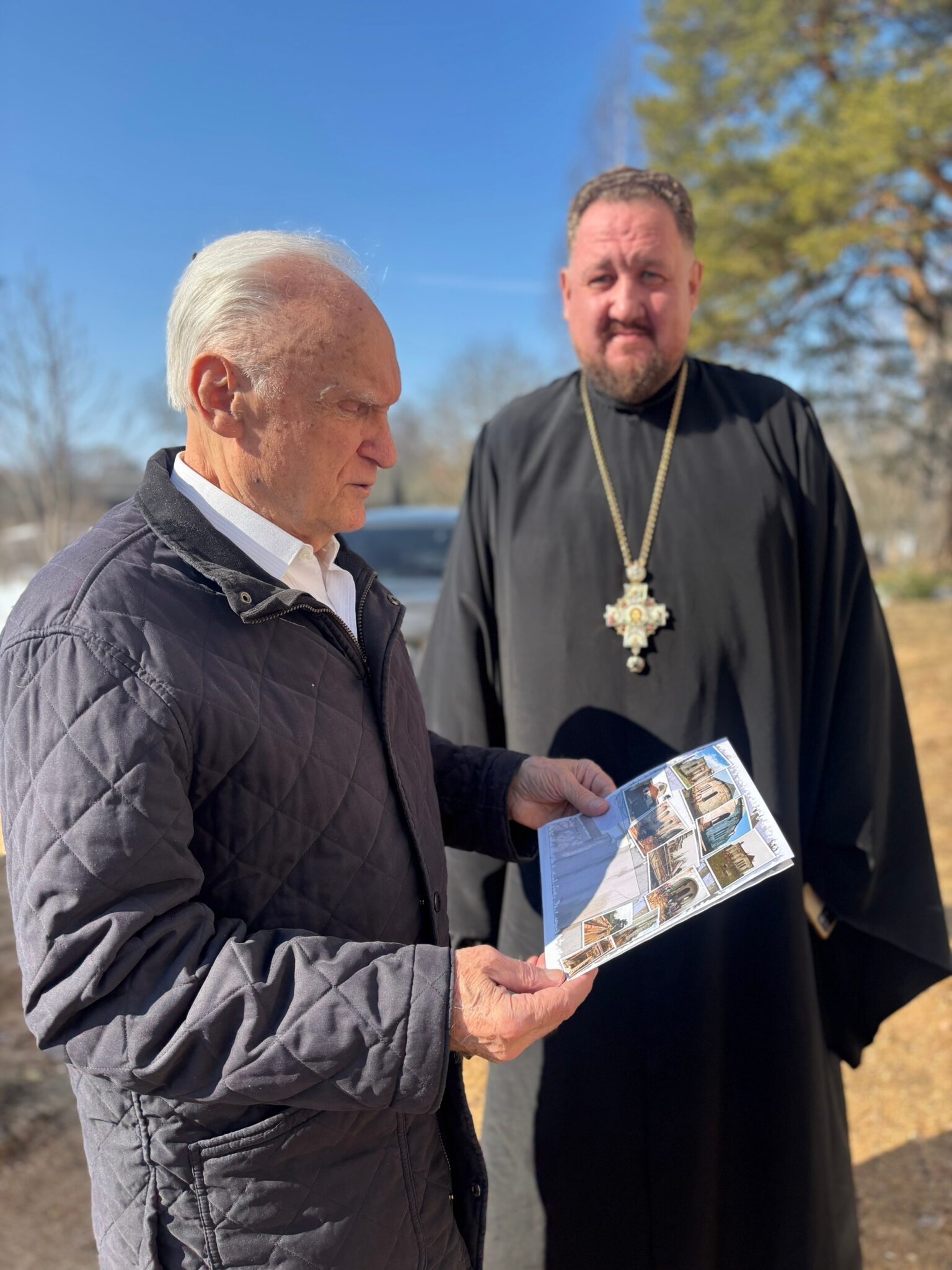 Профессор богословия Алексей Ильич Осипов посетил с. Микшино, родину игумена Никона (Воробьева)