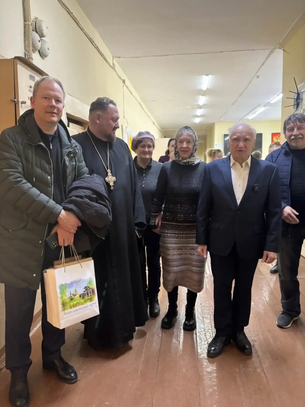 Профессор богословия Алексей Ильич Осипов посетил с. Микшино, родину игумена Никона (Воробьева)