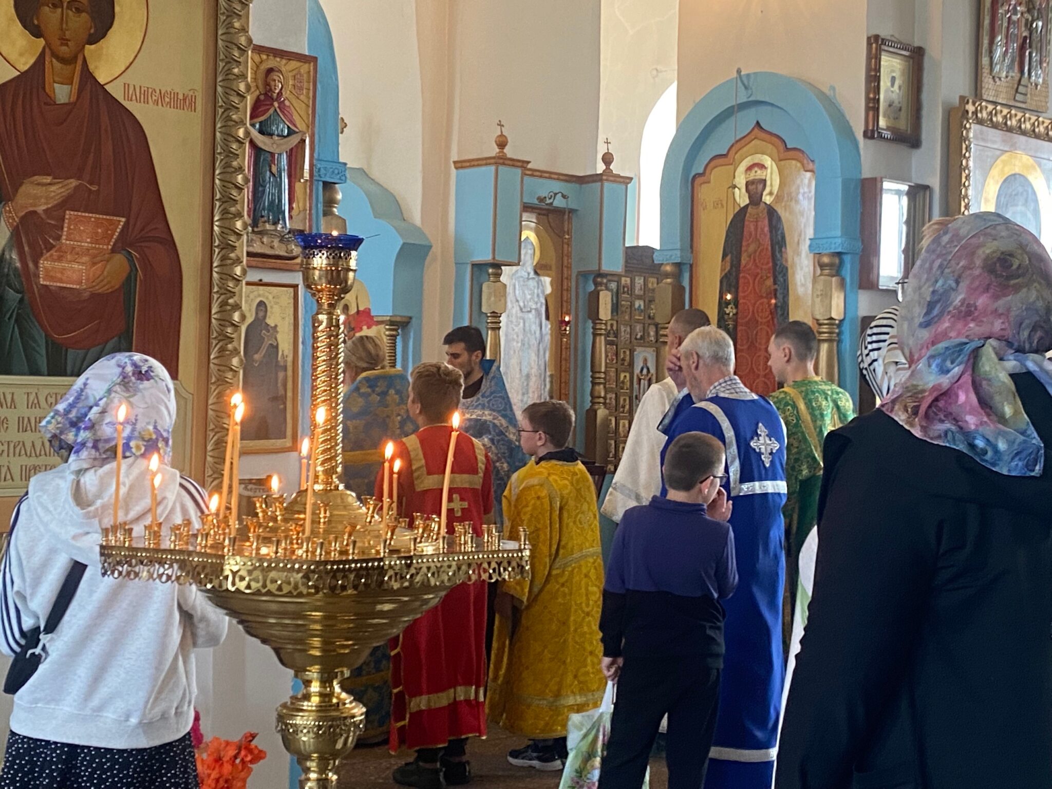 Молебен перед началом учения отроков